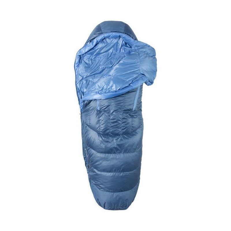 Blå NEMO Dunsovsäck i Classic Spoon-form med glansigt material