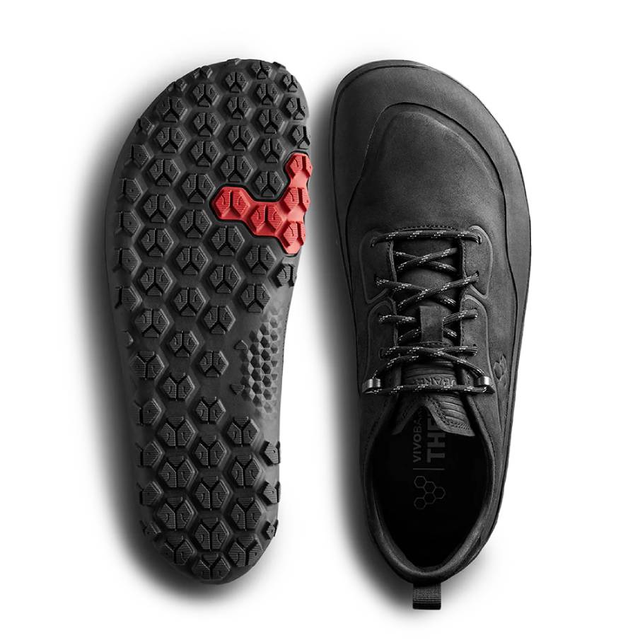 Tracker Leather AT Low Obsidian Dam Above and sole