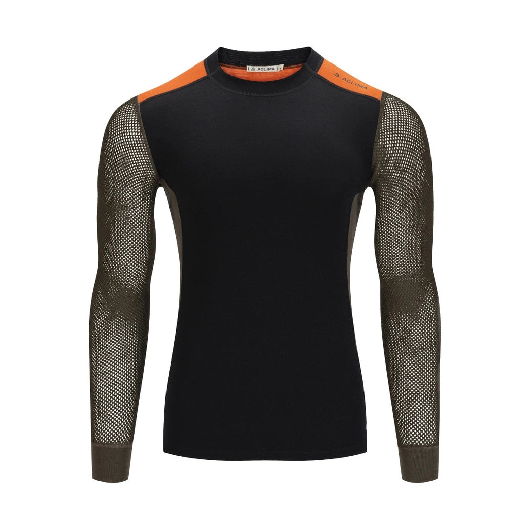 WoolNet Hybrid Crewneck Herr