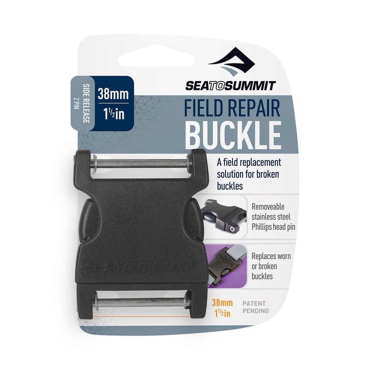 Field Repair Buckle Side Release 2 Pin