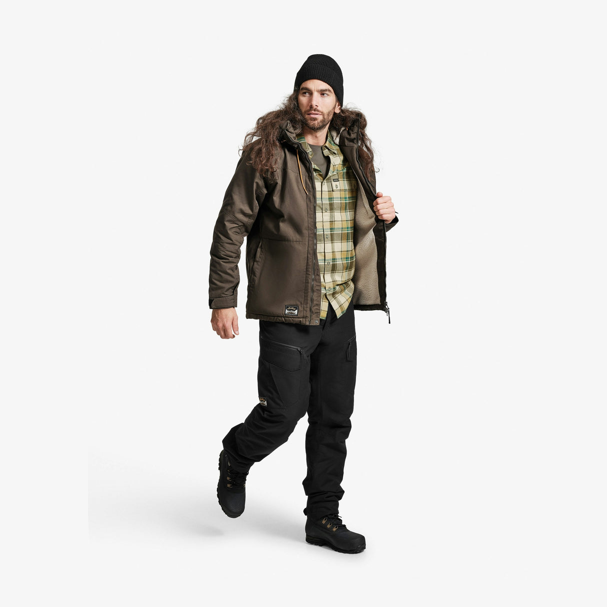 Fulu Cargo Insulated Pant M Black Model 2