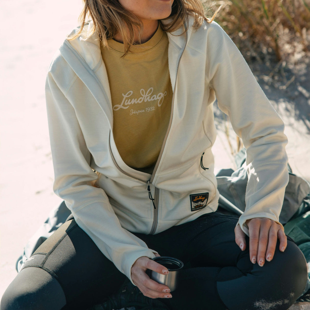 Tived Merino Hoodie Dam