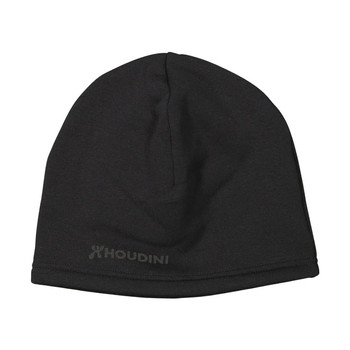 Svart Houdini Power Top Hat i stretchfleece med logotyp