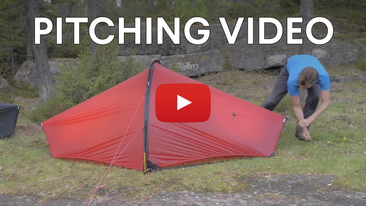 Hilleberg Enan 1p pitching video