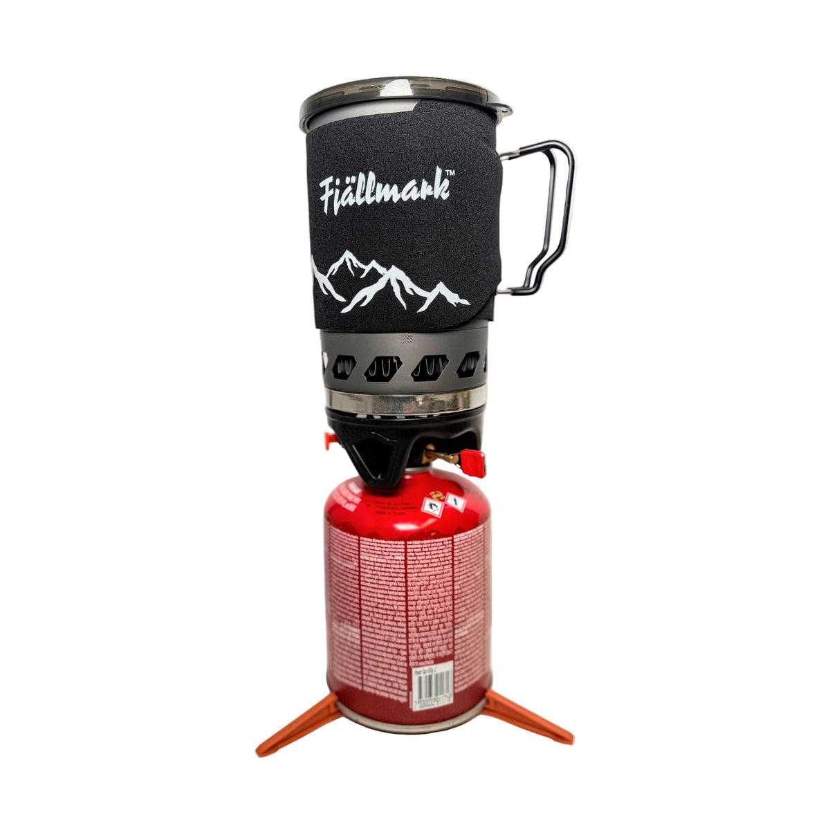 Komplett Fjällmark Power Stove System stormkök med stativ och kastrull