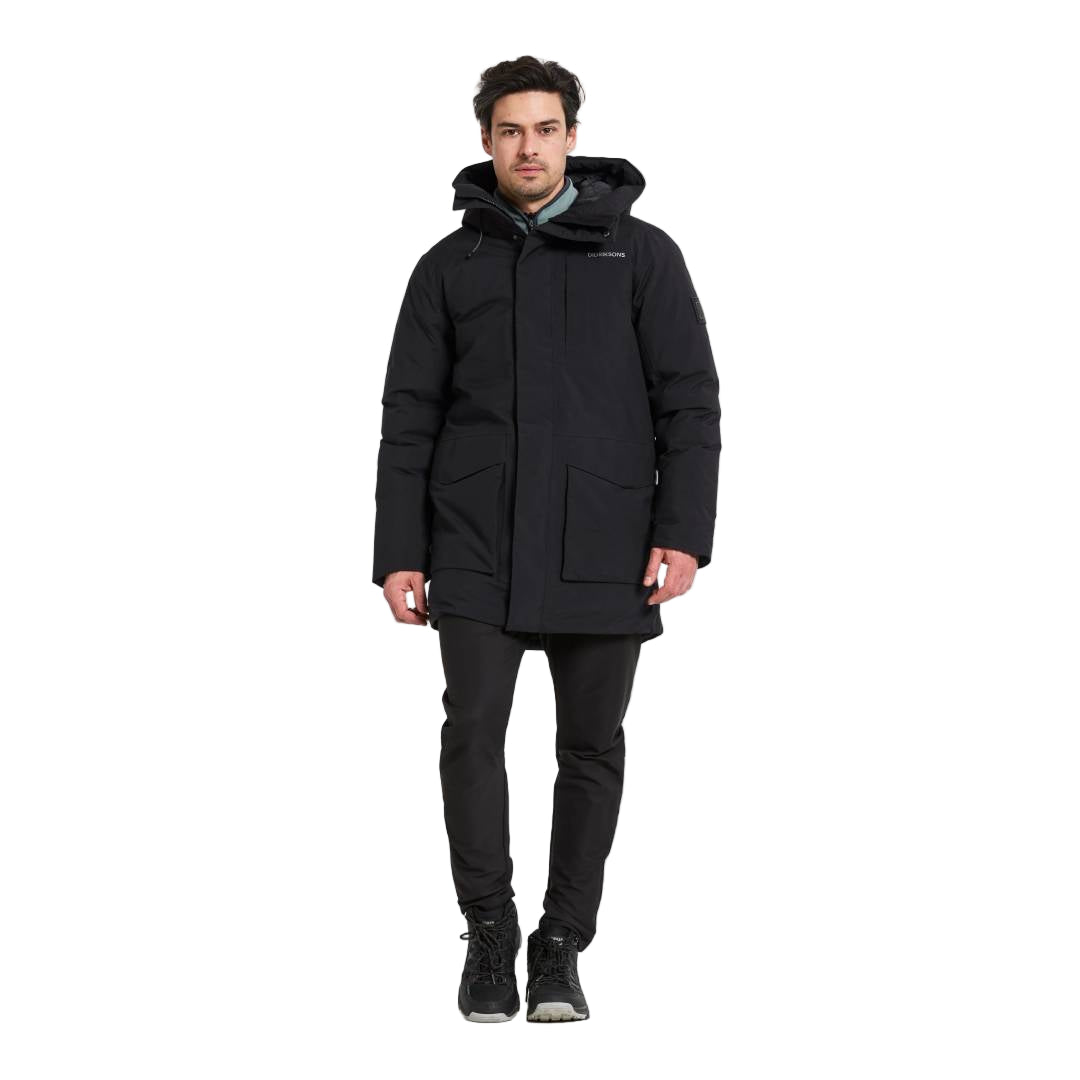 Akilles Parka Black Front 2