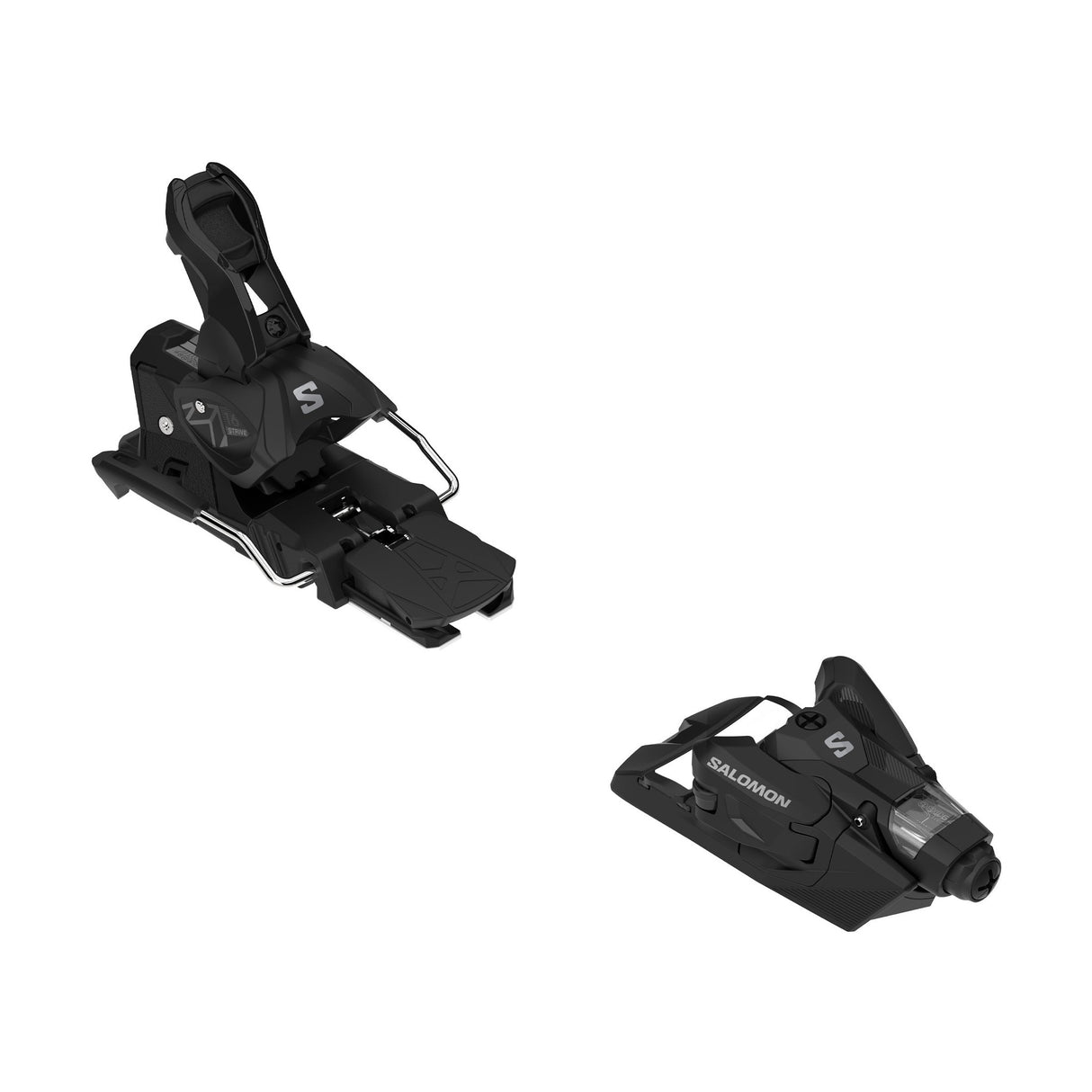 Salomon STRIVE 16 MN alpinbindning, svart med metallförstärkt häl och justerbar tådel