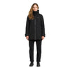 Helle Parka W Dark Black Front2