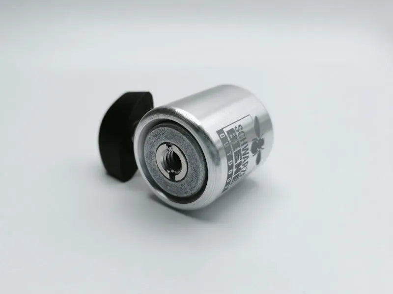 Aluminiumadapter med Schwarze Biene-logotyp