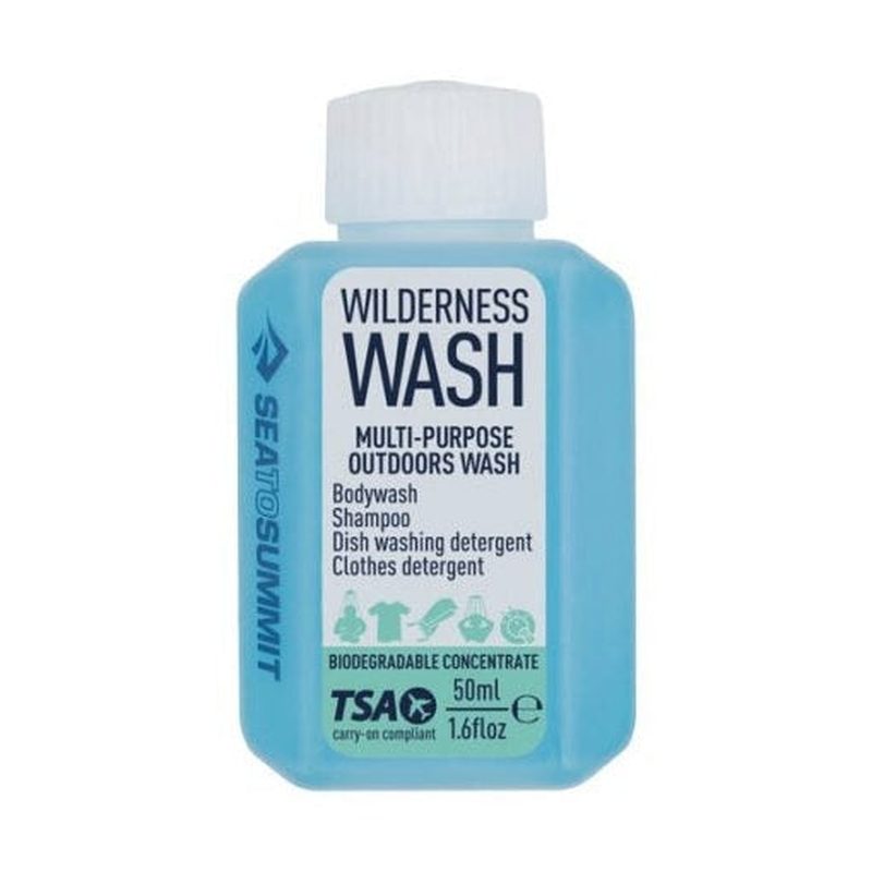 Sea to Summit Wilderness Wash 50ml kompakt reseflaska utan hängövers