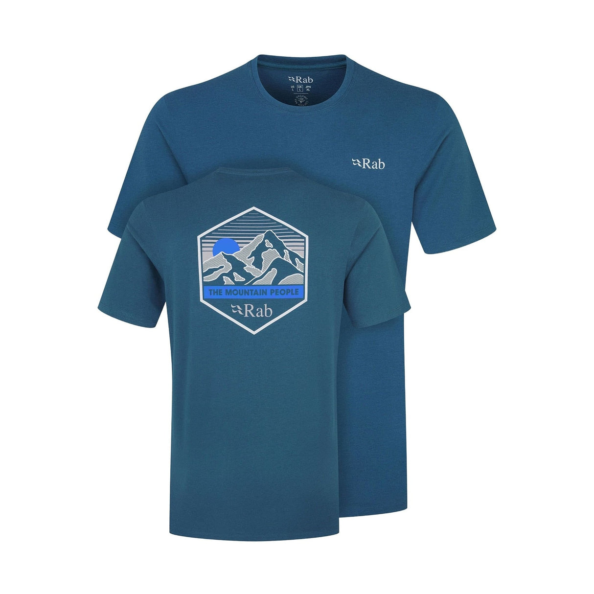 Stance Mountain Peak T-shirt Herr