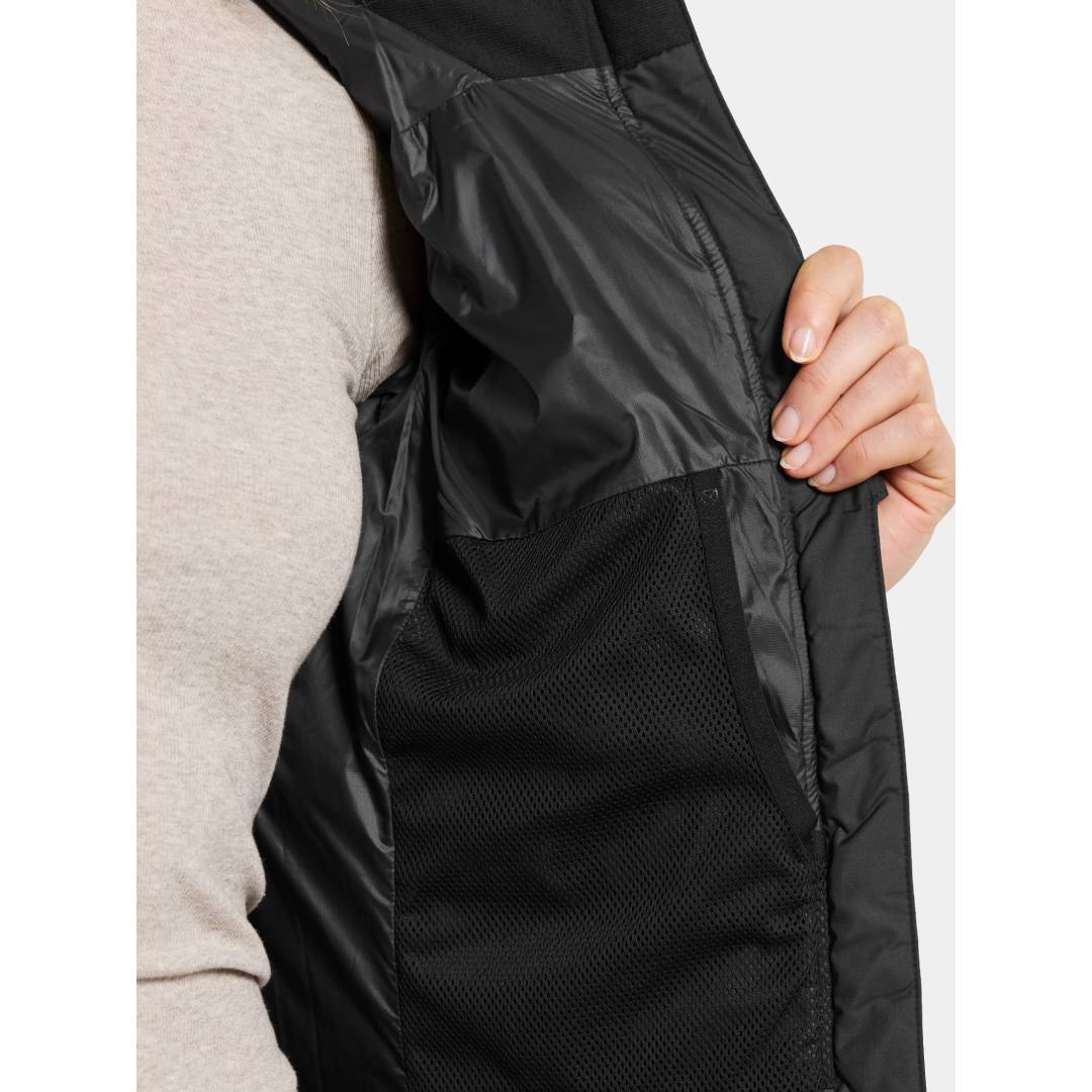 Tejla Jacka Dam Svart Detail3