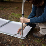 Campingbord med 4 pallar