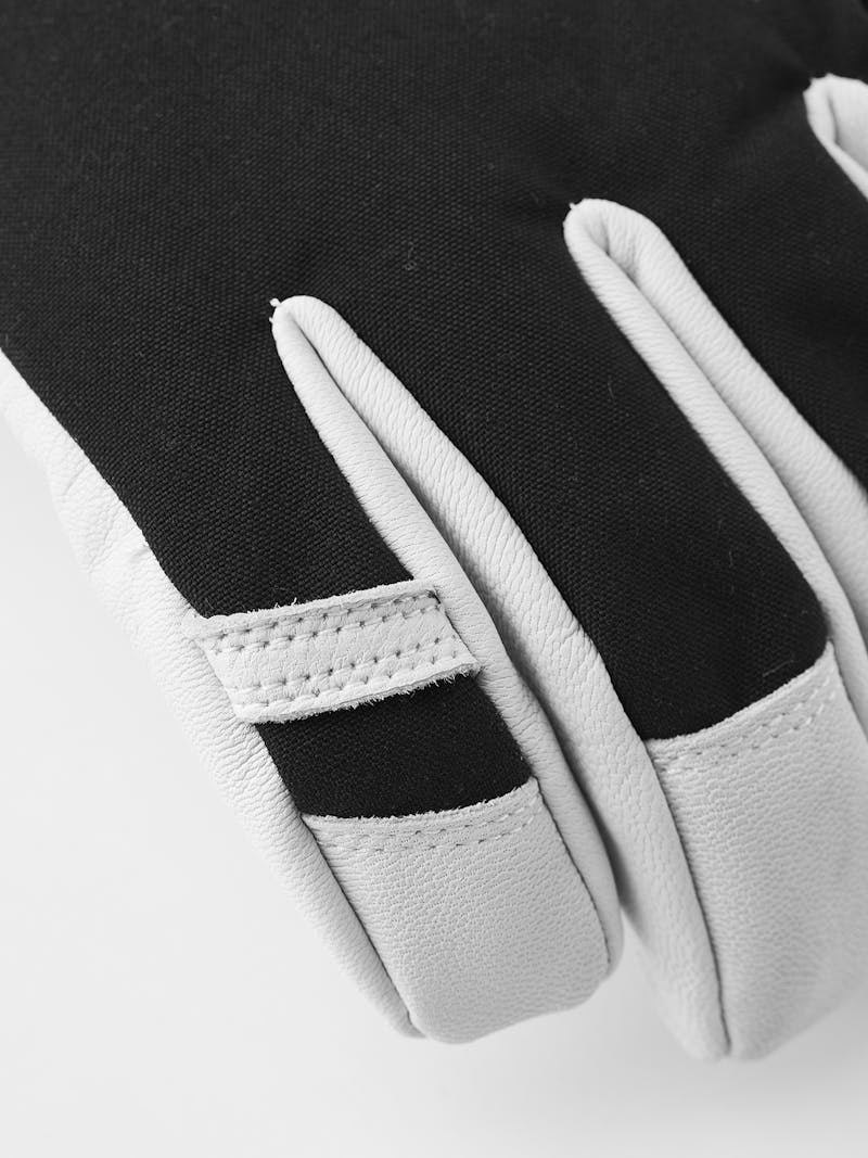 Army Leather Heli Ski 5-finger handske