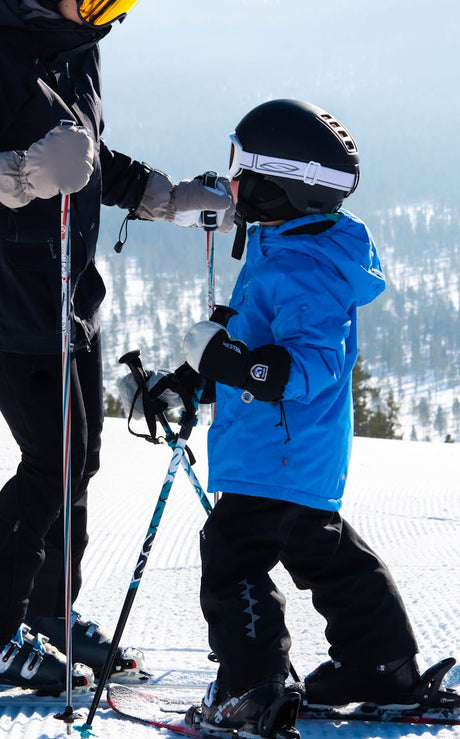 Army Leather Heli Ski Mitt Jr. Vante