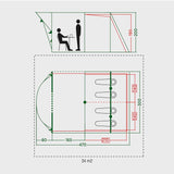Meadowood 4 Air Tunneltält