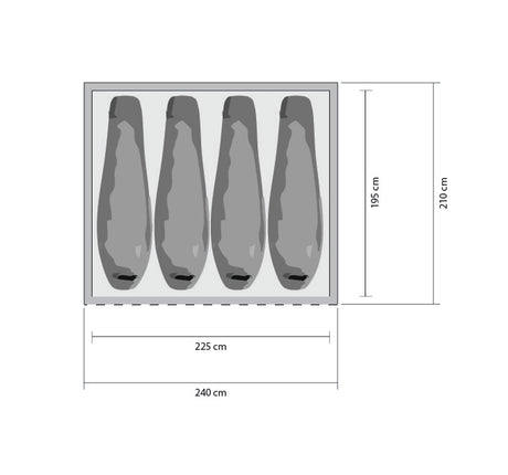 Hultsfred festivaltält 4p