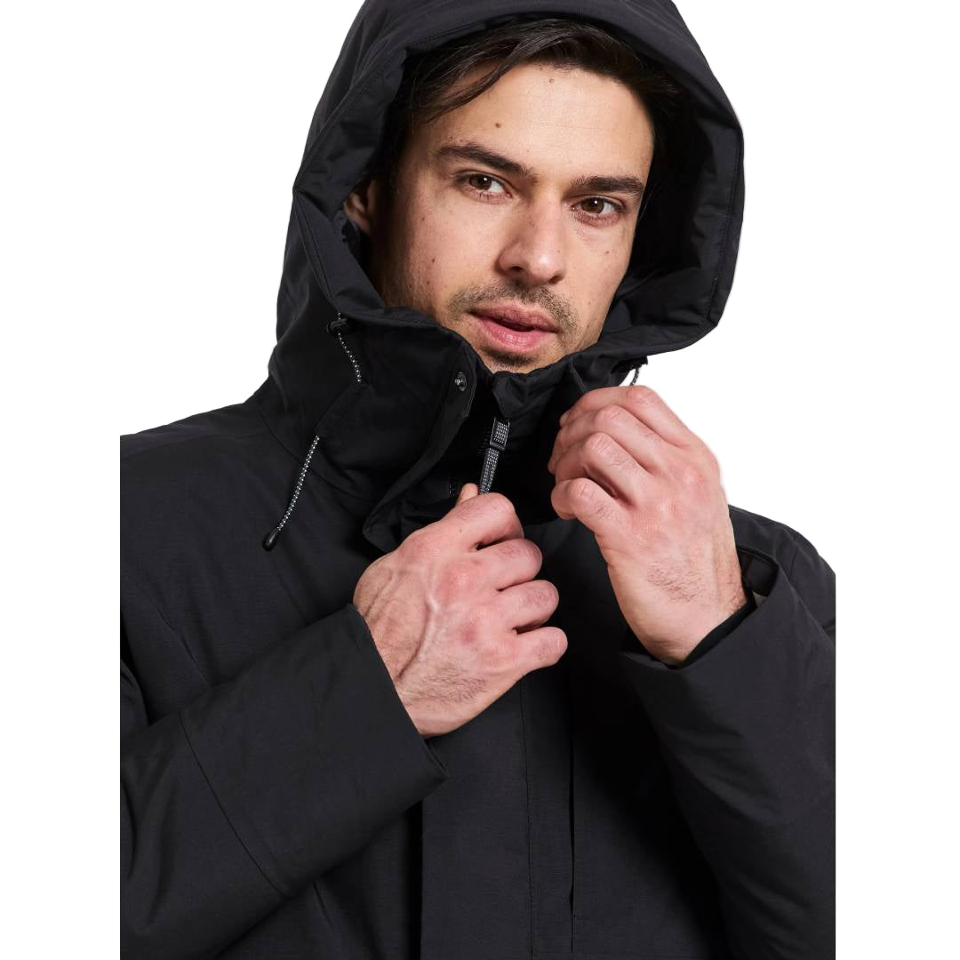 Akilles Parka Black Zip 2