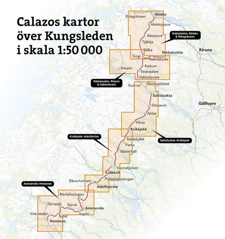 Kungsleden: Kebnekaise, Abisko & Riksgränsen