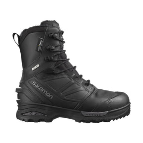 Salomon Toundra Pro ClimaSalomon™ vattentät känga i svart med quicklace-snörning och Aerotherm-isolering