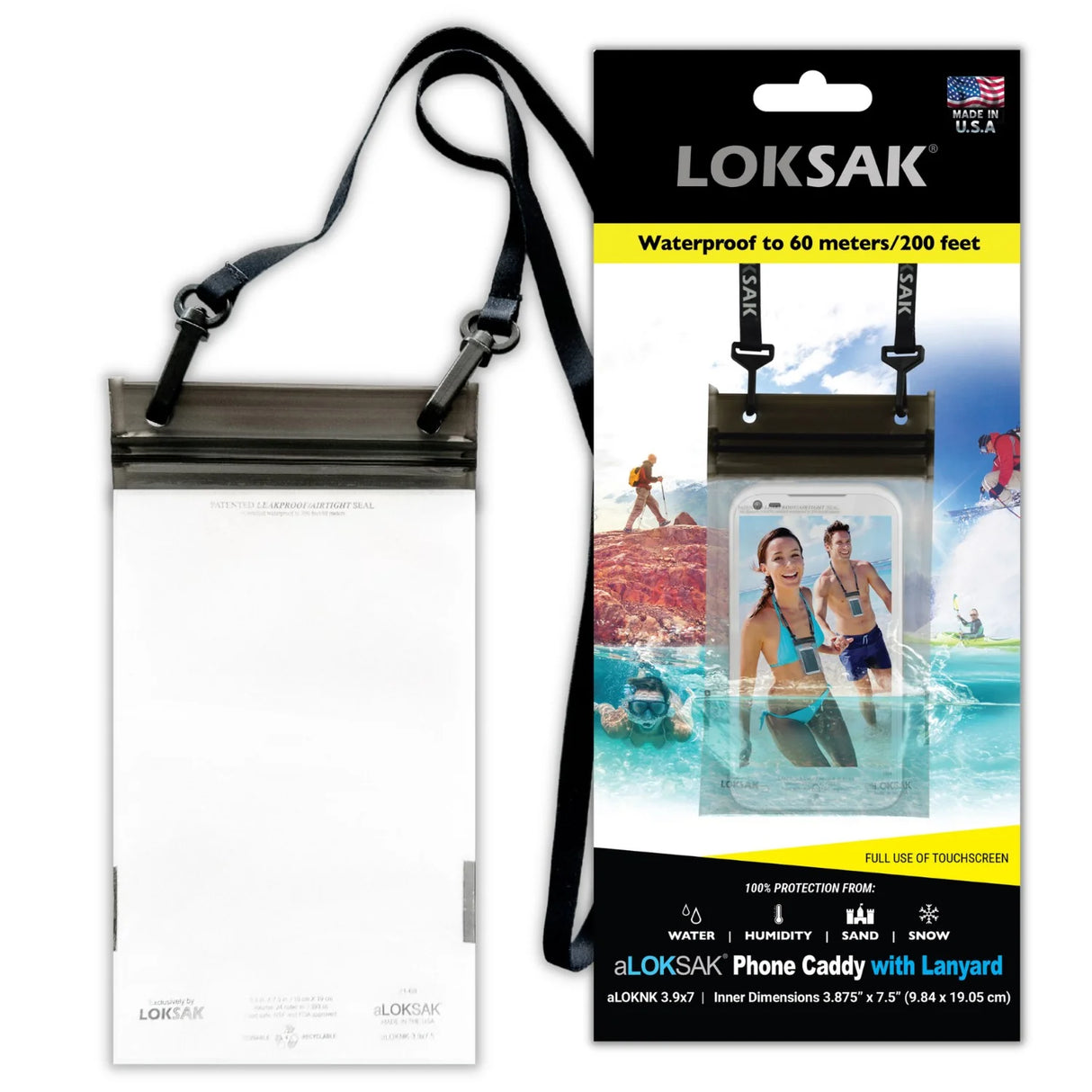 aLoksak XL Vattentätt fodral med halsrem 2-pack