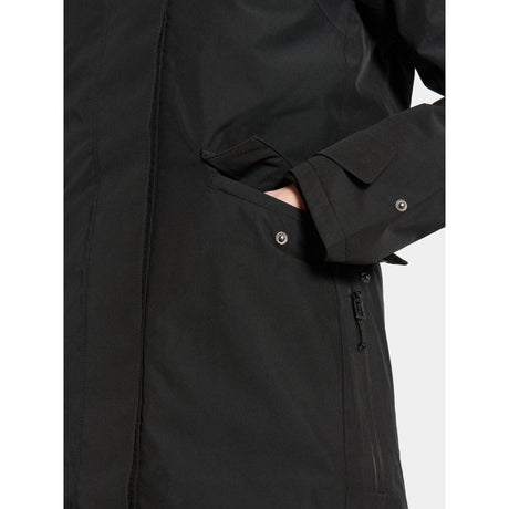 Erika Parka 3 Black Pocket