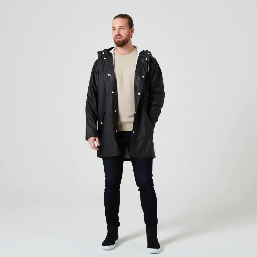 PAKET: Tretorn (färg Stone) Wings regnjacka och Nimbo regnbyxor