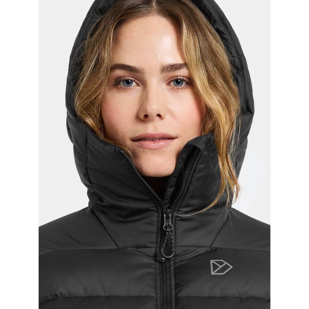 Tejla Jacka Dam Svart Detail1